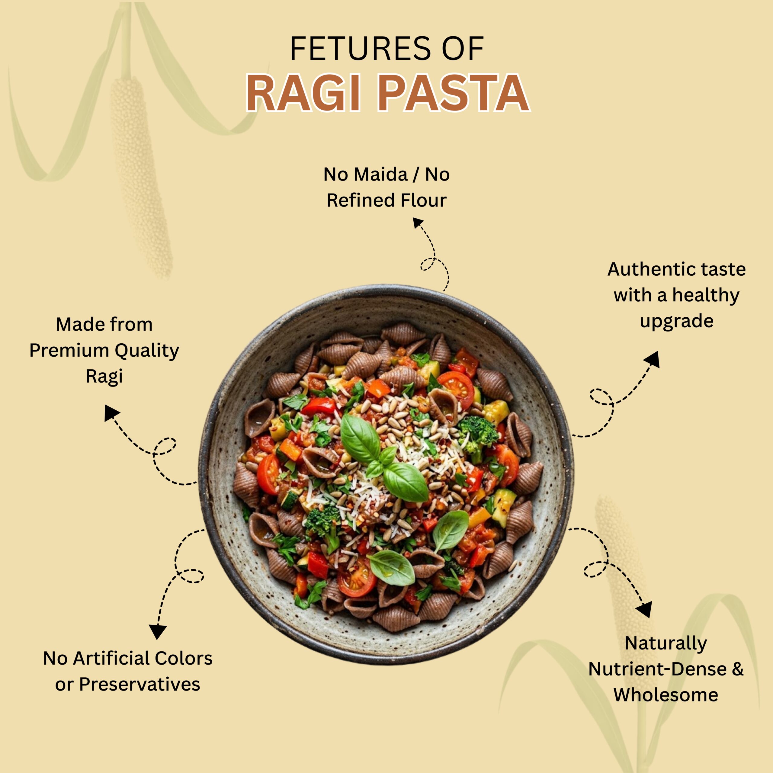 Ragi Pasta