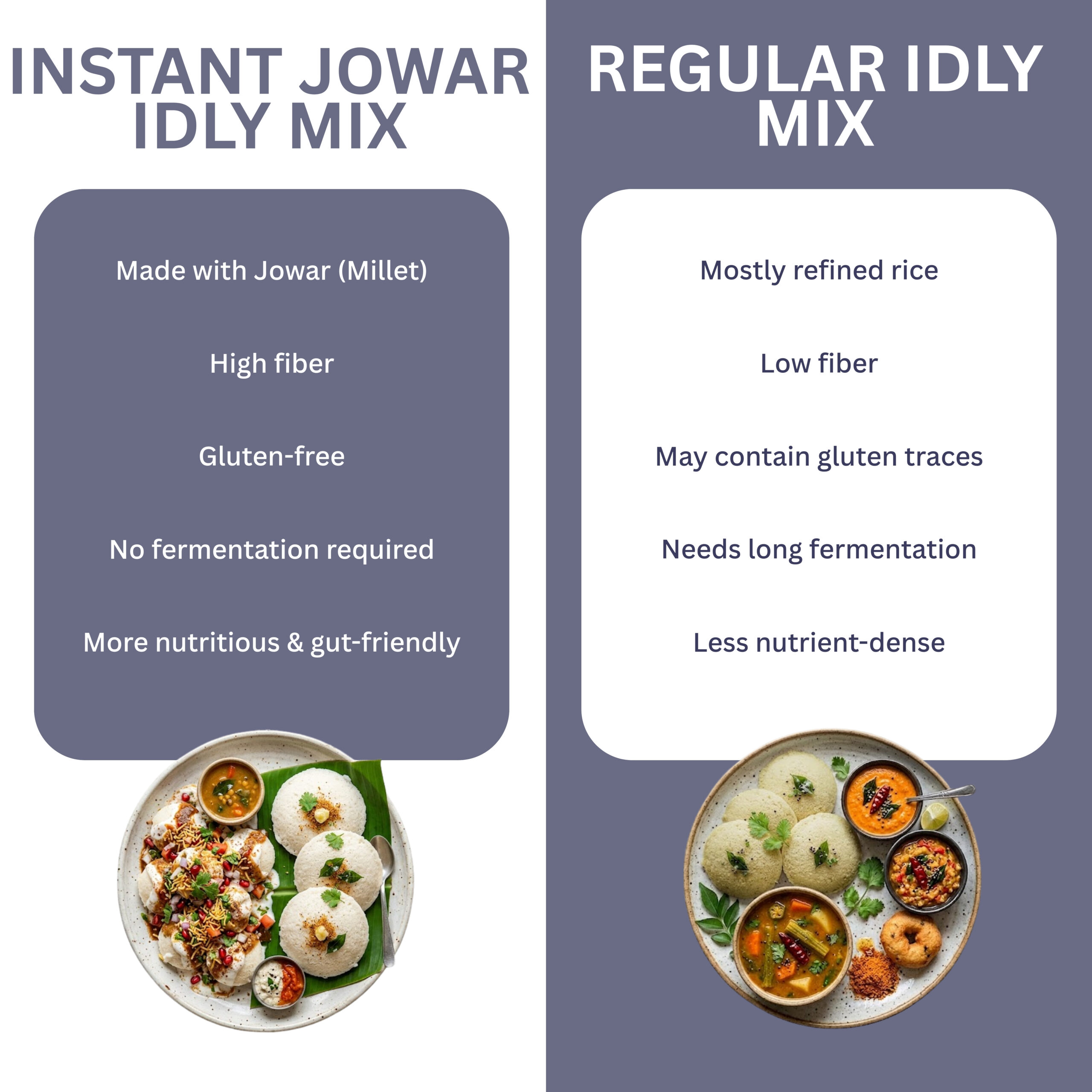 Instant Jowar Idly Mix