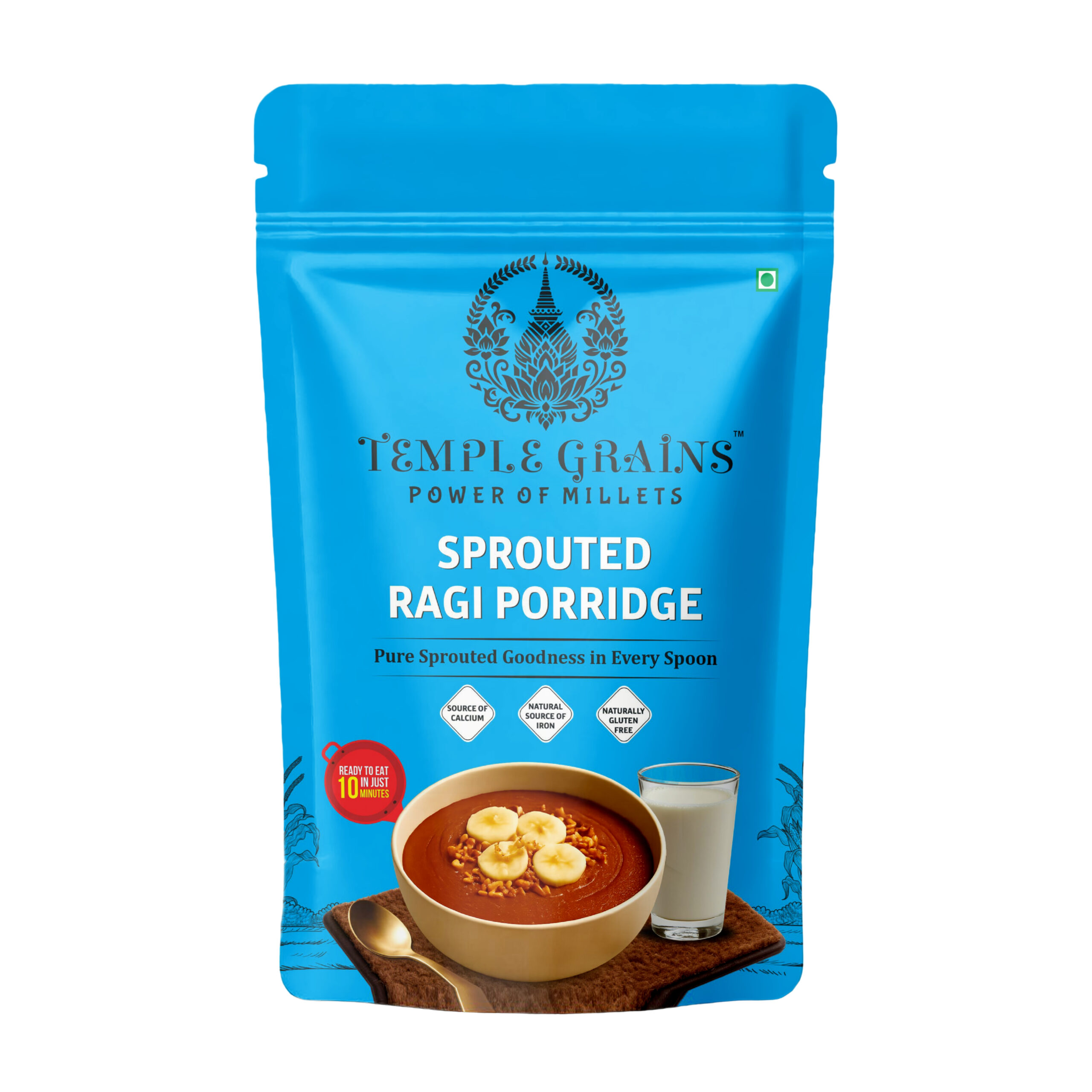 Sprouted Ragi Porridge